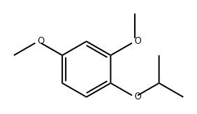 Benzene, 2,4-dimethoxy-1-(1-methylethoxy)- Structural