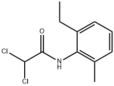 Acetamide, 2,2-dichloro-N-(2-ethyl-6-methylphenyl)- Structural