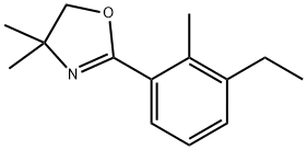 Oxazole, 2-(3-ethyl-2-methylphenyl)-4,5-dihydro-4,4-dimethyl- Structural