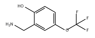 Phenol, 2-(aminomethyl)-4-(trifluoromethoxy)- Structural