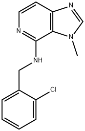 N-(2-Chlorobenzyl)-3-methyl-3H-imidazo[4,5-c]pyridin-4-amine Structural