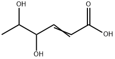 2-Hexenoic acid, 4,5-dihydroxy- Structural