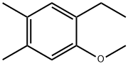Benzene, 1-ethyl-2-methoxy-4,5-dimethyl- Structural