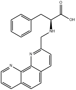 L-Phenylalanine, N-(1,10-phenanthrolin-2-ylmethyl)- Structural