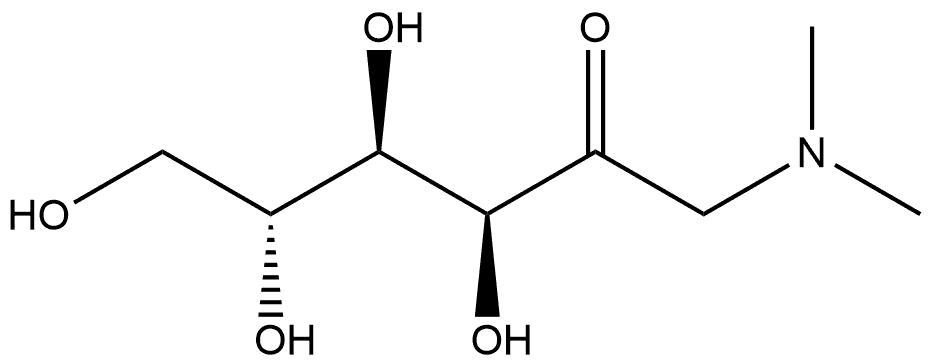 D-Fructose, 1-deoxy-1-(dimethylamino)- Structural