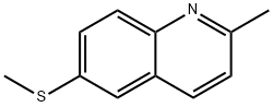 Quinoline, 2-methyl-6-(methylthio)- Structural