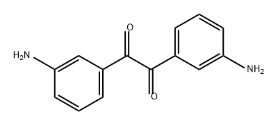 Ethanedione, bis(3-aminophenyl)- (9CI) Structural
