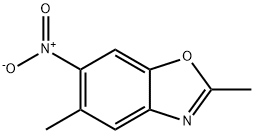 Benzoxazole, 2,5-dimethyl-6-nitro- Structural