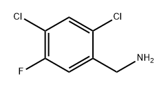 Benzenemethanamine, 2,4-dichloro-5-fluoro- Structural