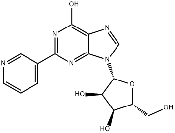 Inosine, 2-(3-pyridinyl)- (9CI) Structural
