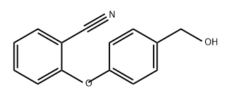 Benzonitrile, 2-[4-(hydroxymethyl)phenoxy]- Structural