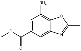 5-BENZOXAZOLECARBOXYLIC ACID, 7-AMINO-2-METHYL-, METHYL ESTER