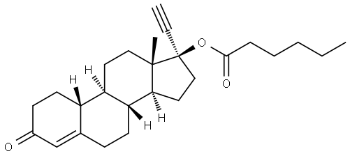 norethisterone hexanoate Structural