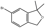 Isobenzofuran, 6-bromo-1,3-dihydro-1,1-dimethyl- Structural