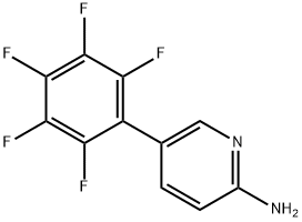 5-(2,3,4,5,6-PENTAFLUOROPHENYL)-2-PYRIDINAMINE Structural