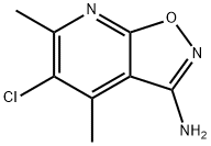 Isoxazolo[5,4-b]pyridin-3-amine, 5-chloro-4,6-dimethyl- Structural
