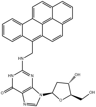 Guanosine, N-(benzo[a]pyren-6-ylmethyl)-2'-deoxy- (9CI) Structural
