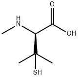 D-Valine, 3-mercapto-N-methyl- Structural