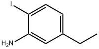 Benzenamine, 5-ethyl-2-iodo- Structural
