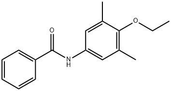 Benzamide, N-(4-ethoxy-3,5-dimethylphenyl)- Structural
