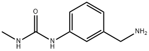 Urea, N-[3-(aminomethyl)phenyl]-N'-methyl- Structural