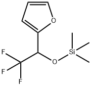 Furan, 2-[2,2,2-trifluoro-1-[(trimethylsilyl)oxy]ethyl]- Structural