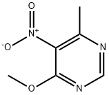 Pyrimidine, 4-methoxy-6-methyl-5-nitro- Structural