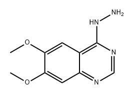 Quinazoline, 4-hydrazinyl-6,7-dimethoxy- Structural