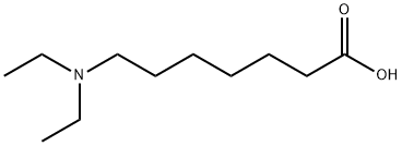 Heptanoic acid, 7-(diethylamino)- Structural