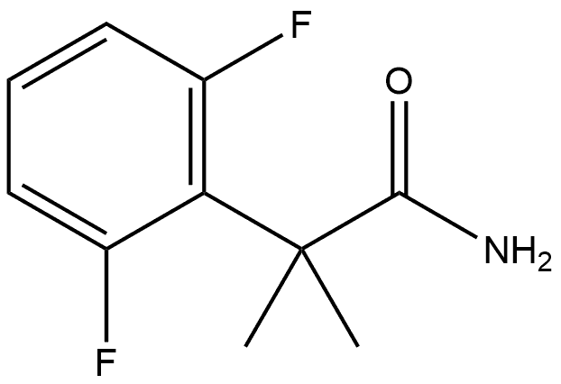 Benzeneacetamide, 2,6-difluoro-α,α-dimethyl- Structural