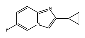 Imidazo[1,2-a]pyridine, 2-cyclopropyl-6-fluoro- Structural