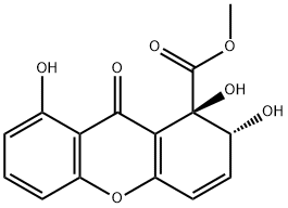 Globosuxanthone A Structural