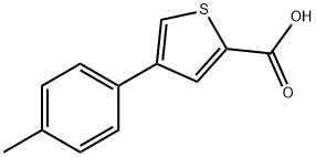JR-9048, 4-p-Tolylthiophene-2-carboxylic acid, 97% Structural