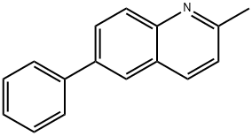 Quinoline, 2-methyl-6-phenyl- Structural