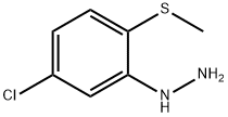 Hydrazine, [5-chloro-2-(methylthio)phenyl]- Structural