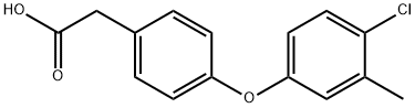 JR-8329, 2-(4-(4-Chloro-3-methylphenoxy)phenyl)acetic acid, 97% Structural
