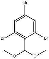 Benzene, 1,3,5-tribromo-2-(dimethoxymethyl)- Structural