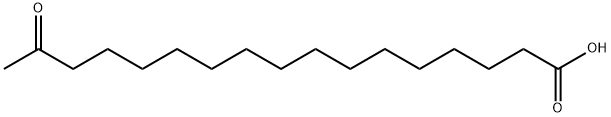 Heptadecanoic acid, 16-oxo- Structural