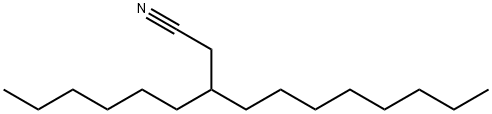 Undecanenitrile, 3-hexyl- Structural