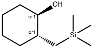 Trans-2-((trimethylsilyl)methyl)cyclohexanol Structural