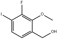 Benzenemethanol, 3-fluoro-4-iodo-2-methoxy- Structural