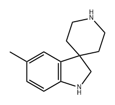 Spiro[3H-indole-3,4'-piperidine], 1,2-dihydro-5-methyl- Structural