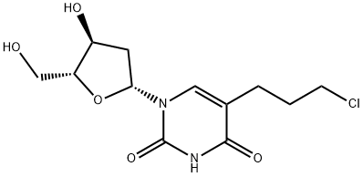 Uridine, 5-(3-chloropropyl)-2'-deoxy- Structural