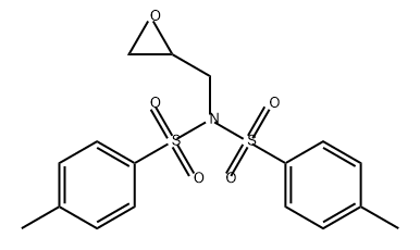 Benzenesulfonamide, 4-methyl-N-[(4-methylphenyl)sulfonyl]-N-(2-oxiranylmethyl)- Structural
