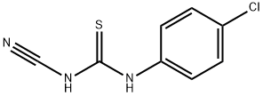 Thiourea, N-(4-chlorophenyl)-N'-cyano- Structural