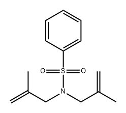 Benzenesulfonamide, N,N-bis(2-methyl-2-propen-1-yl)- Structural