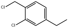 Benzene, 2-chloro-1-(chloromethyl)-4-ethyl- Structural