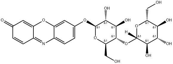 Resorufin b-D-cellobioside Structural
