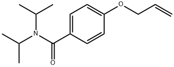 N,N-Bis(1-methylethyl)-4-(2-propen-1-yloxy)benzamide Structural