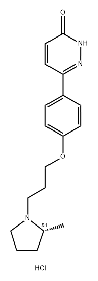 Irdabisant hydrochloride Structural